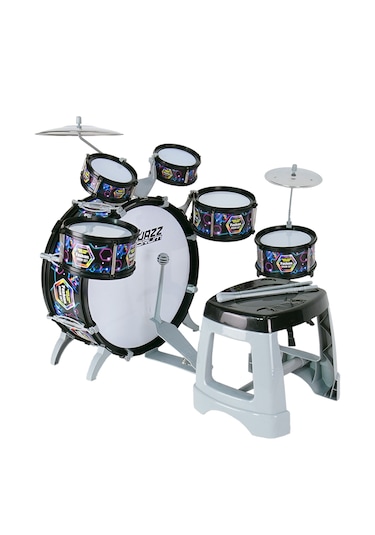 Rkd-08bk 2-5 Yaş Çocuklar İçin Oyuncak Bateri Seti Eğitici Müzik