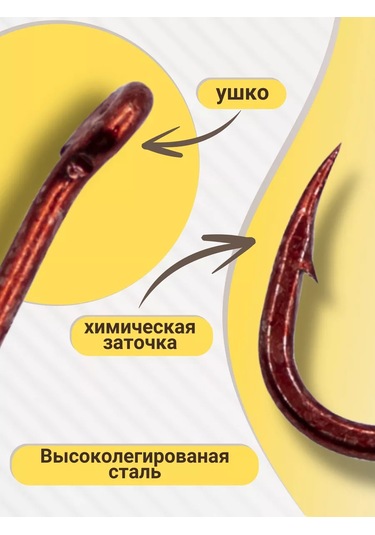 Awees Balıkçılık İçin Tekli Balık Kancaları 109138627