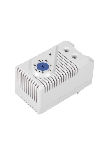 Vkemall Mekanik Termostat Kts011 - 0-60 C Ayar Aralığı, Plasti K Kasa, Ray Montaj, 250vac 10a, Ev Ve Ticari Kullanim İçin Isıtıcı/fan Kontrolü