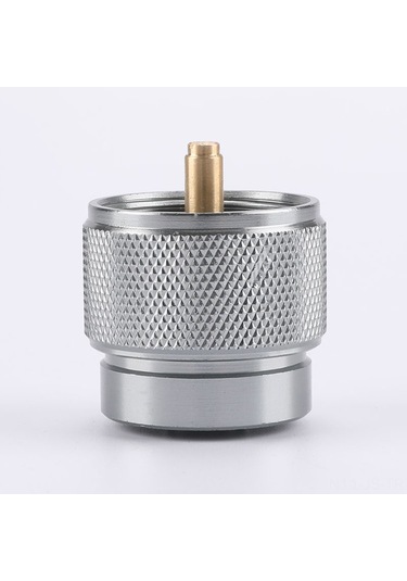 Jeemson Kamp Çalışanı Gaz Tankı Dönüştürücü Uç Adapörü - Alüminyum Ve Bakır, Otomatik Kapatma, Leak-proof, Taşınabilir Çok Renkli