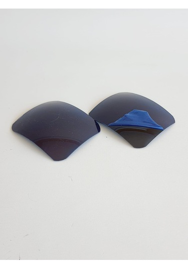 Siyah UV Gözlük Camı 60x70mm (1 Adet)