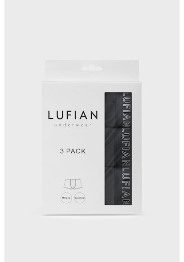 Lufian Mark 3 Adet Erkek Modal Boxer Antrasit Antrasit 111080035100110 Antrasit