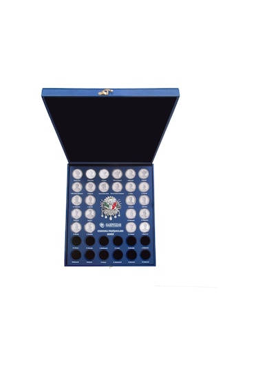 Agakulche Osmanlı Padişahları 24 Adet Gümüş Sikke Coin Set