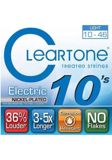 Cleartone 9410 Light Elektro Gitar Teli 10-46