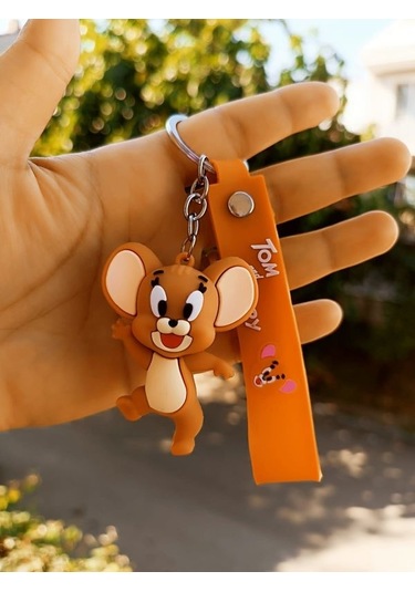 Tom Ve Jerry Anahtarlık - Turuncu