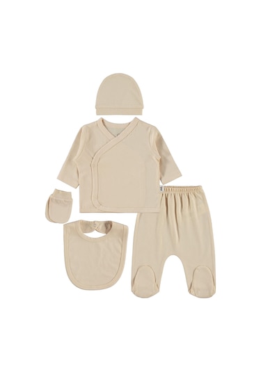 Civil Baby Basic Zıbın Takımları - Kahverengi Taba