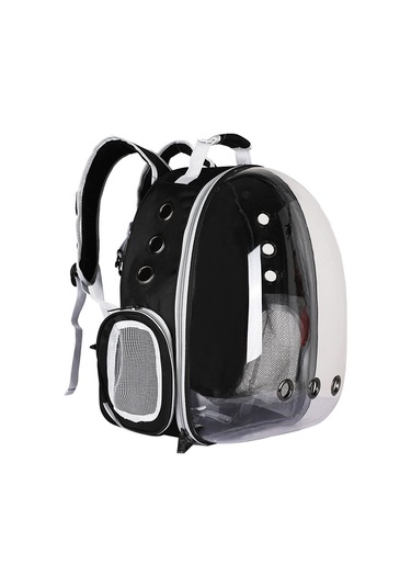 Geeksen Kedi Çantası Şeffaf Uzay Kapsülü Nefes Alabilir Taşınabilir Evcil Hayvan Sırt Çantası Yeşil