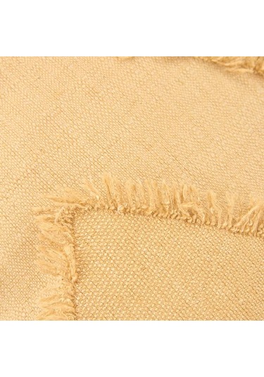 Evidea Soft Ros Kırlent - Hardal - 45x45 Cm Hardal