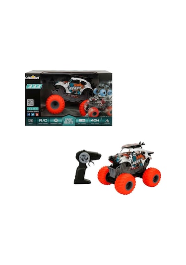 Crazon Uzaktan Kumandalı Spirit Beasts Beetle Usb Şarjlı Araba 25