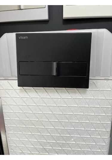 Visam Karina Mat Siyah Gömme Rezervuar Kumanda Paneli 226-017 Diğer