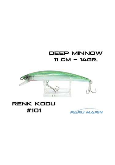 3410 Deeplure Deep Minnow 110Mm 14Gr Renk: 101 (547172278)