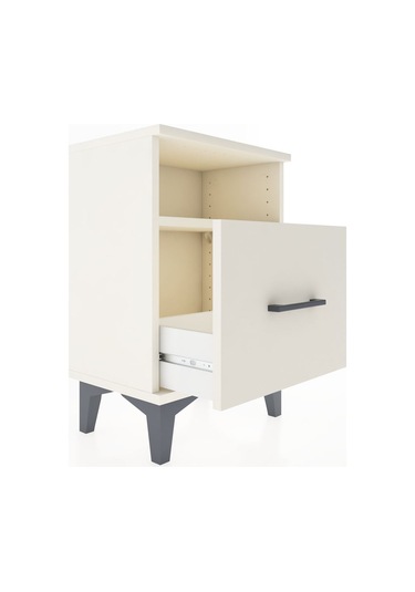 Arges Komodin Tek Raflı 2 Çekmeceli 44x30x64 Aytaşı-aytaşı Aytaşı