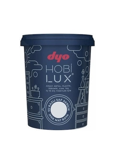 Dyo Hobilux Hobi Boyası 0020 Siyah 0,9 Lt