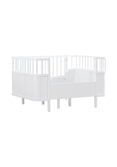 Siesta Büyüyen Beşik 90x130, Siesta Karyola 90x190 - Beyaz