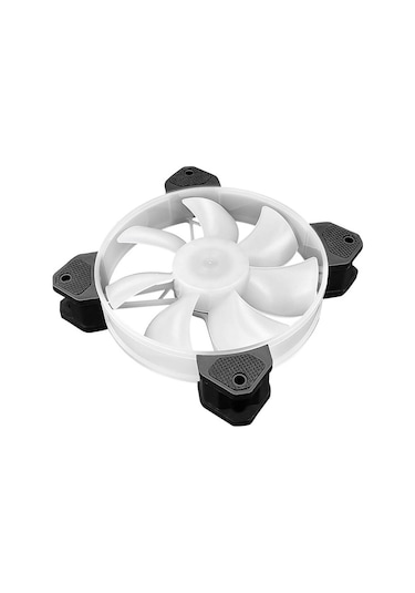 Coolmoon 12Cm 6 Pin Rgb Kasa Fanı Işıklı Renkli Rainbow Fan