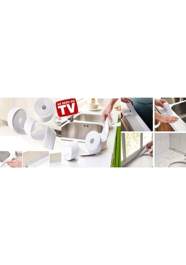 Ithal Su Sızdırmaz Bant Lavabo Küvet Kenar Bandı 3,2 Mt