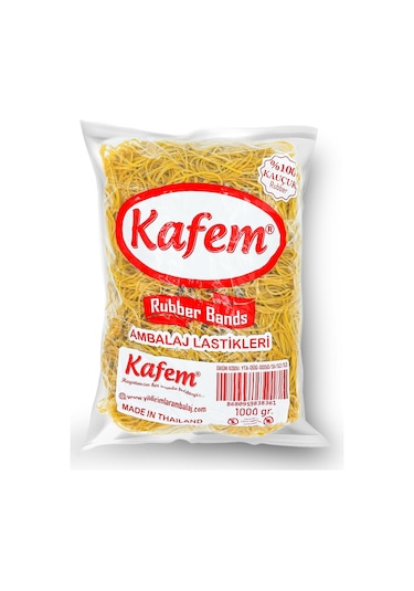 Kafem Ambalaj Lastiği 70 mm 1 KG