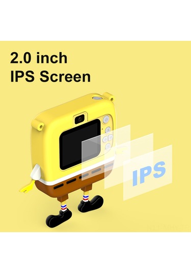 Monyee D10 Çocuklar İçin 20mp Hd Ön Ve Arka Kameralı Oyunlu Fotoğraf Makinesi