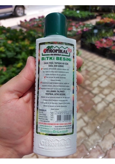 TROPİKAL Daha Yeşil Yapraklar İçin Bitki Besini – 225ml
