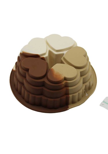 Isıya Dayanıklı Silikon Kek Kalıbı 23cm Yuvarlak, Yapışmaz,