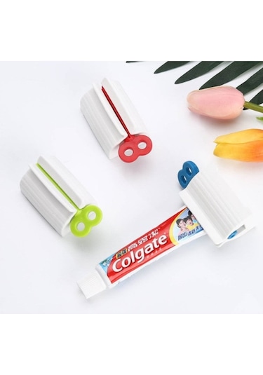 Diş Macun Sıkacağı , Çevirmeli Diş Macunu Sıkacağı 1 Adet Açık Mavi