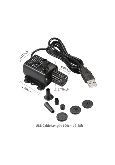Decdeal Memeleri İle Usb Fırçasız Süzgeç Su Pompası