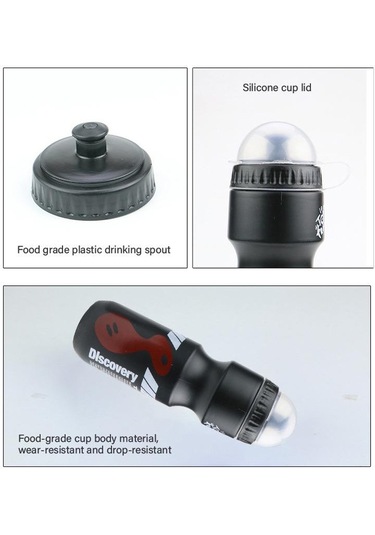 1 Adet Dağ Bisikleti Plastik Su Şişesi Yuvarlak Ada Su Şişesi Bisiklet Spor Su Bardağı Spor Su Şişesi Wbl