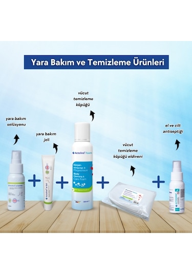 Acto Yara Bakım ve Temizleme Ürünleri Paketi 5'li