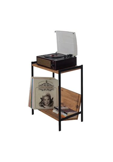 Plak Ve Pikap Sehpası Atlantik Çam