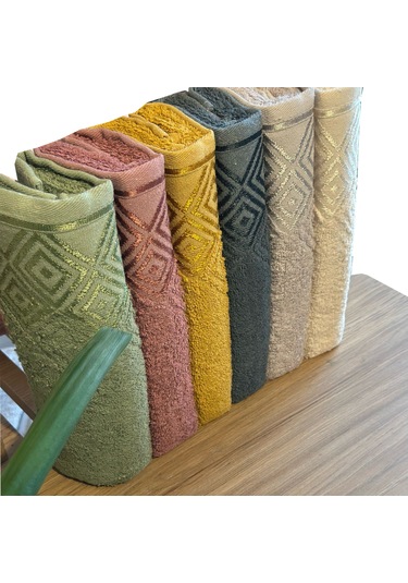 Goldroom 6 Lı 30 50 Pamuklu Mutfak Havlusu Seti 6 Renk