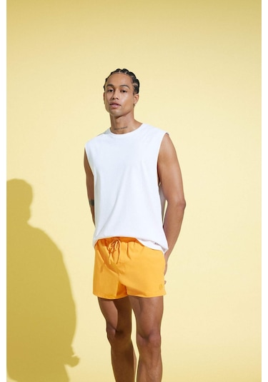 DeFactoFit Boxy Fit Bisiklet Yaka Sporcu Atlet A1821AX25HSWT80