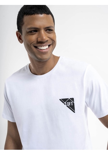 Loft Erkek T-shirt Beyaz Lf2035802 24yp69000138 P69100 Beyaz