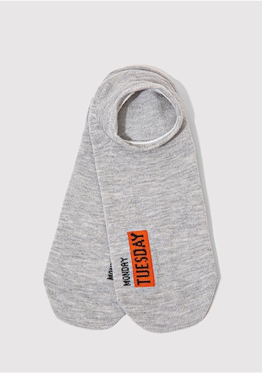 Mavi - Gri Babet Çorap 0911115-83900 Gri