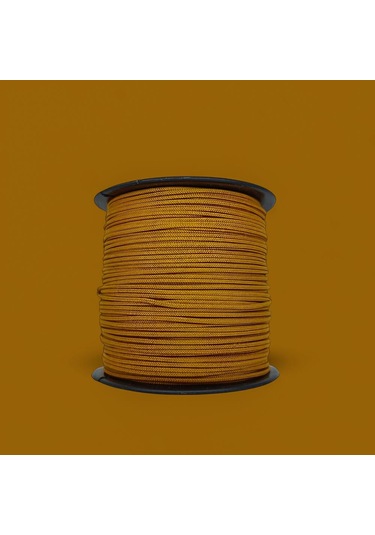 Mg Ropes Paraşüt İpi 1 Mm Hardal Renk 1 Makara 100 Metre