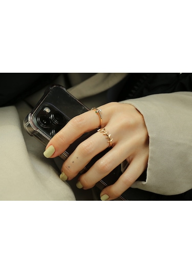 Reis T10041 Corner Green Pembe Altın