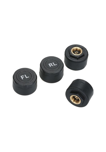 4 Harici Sensörlü Solar Tpms Kablosuz Araç Lastik Basıncı İzleme Sistemi