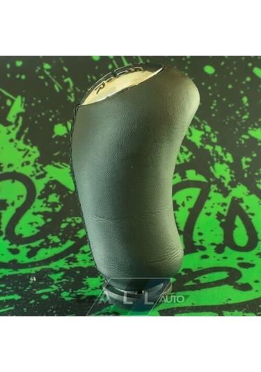 Duster Logan Sandero Siyah Deri Dikişli Kapak Vites Topuzu