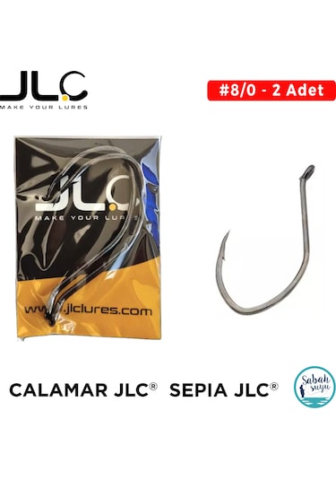 Jlc Calamar / Sepia Kafa İğnesi 8/0 2 Adet