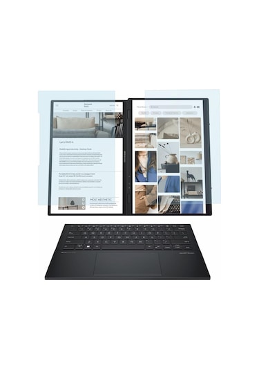 Asus Zenbook Duo Ekran Koruyucu 14 İnç Nano 2024 Ux8406