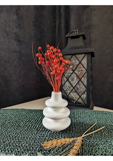 Minimal 3'lü Vazo Vazo Seti Özel Günler Için Çoklu Paket 5 Set, 15 Parça Vazo Içerir Çok Renkli