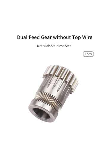 Xiyyadms 3d Yazıcı Aksesuarı Bmg İki Tekerlekli Ekstrüzyon Dişlisi Geliştirilmiş Sürüm - Tapa Sız - Tekli Paket - 1.75mm Filament Uyumlu - Hassas Ve Sabit Ekstrüzyon