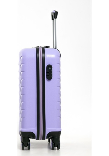 Yefa Pp Polipropilen Kırılmaz Kabin Küçük Boy Valiz Lila