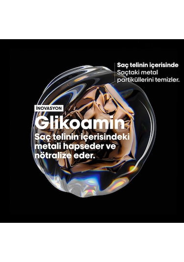 L'Oréal Professionnel Serie Expert  21 Metal Detox Renkli Açıcı İle İşlem Görmüş Saçlar İçin Maske 500 ML