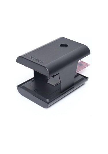 Konesam 35mm Filmi Ve Slaytları Dijital Jpeg Formatına Dönüştüren Telefon Uyumlu Film Tarayıcı 2xaa Pil Gereklidir, Dahil Değil Gümüş