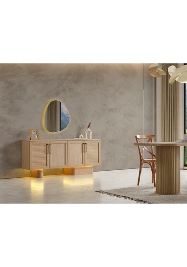 Azure Mdf Yemek Odası Meşe