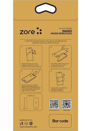 Xiaomi Mi 9 Lite Zore Nano Micro Temperli Ekran Koruyucu
