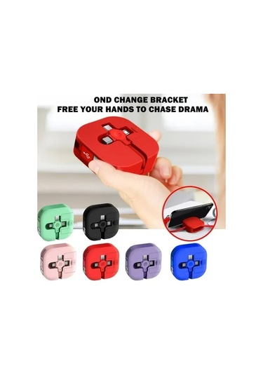 Multifonksiyon Şarj Standı Çok Renkli