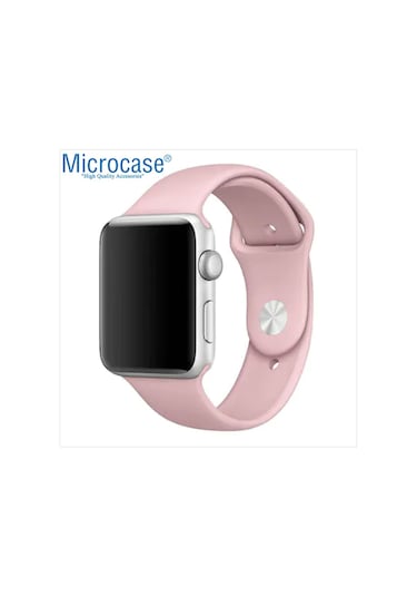 Microcase Apple Uyumlu  Watch Se 44 MM Silikon Kordon Kayış M-L