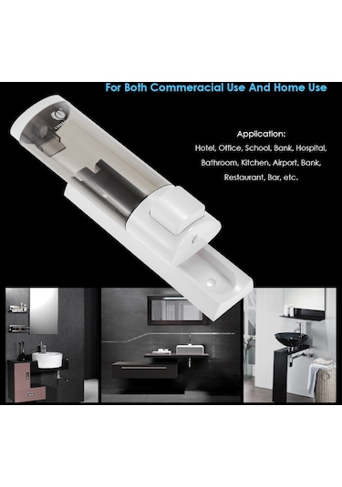 Chuangdıan Manuel El Sabunluk İle Çift Taraflı Köpük,beyaz Diğer