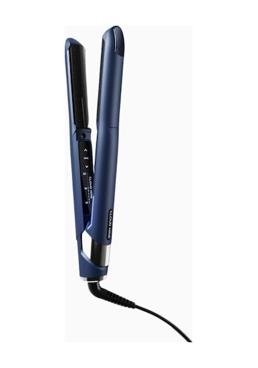 Cloud Nine 2'si 1 Arada Contouring Iron Pro, Seramik Plakalı Düzleştirici & Bukle Lacivert
